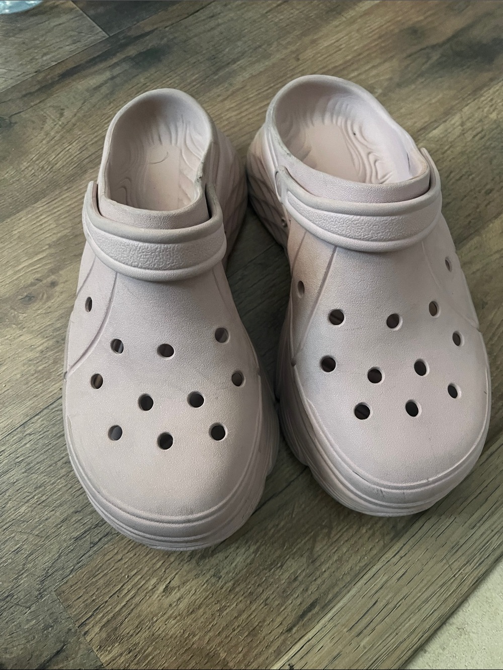 Sketcher ultra go Light Pink Slip-On Clog Shoes women’s size 8 by measurement.